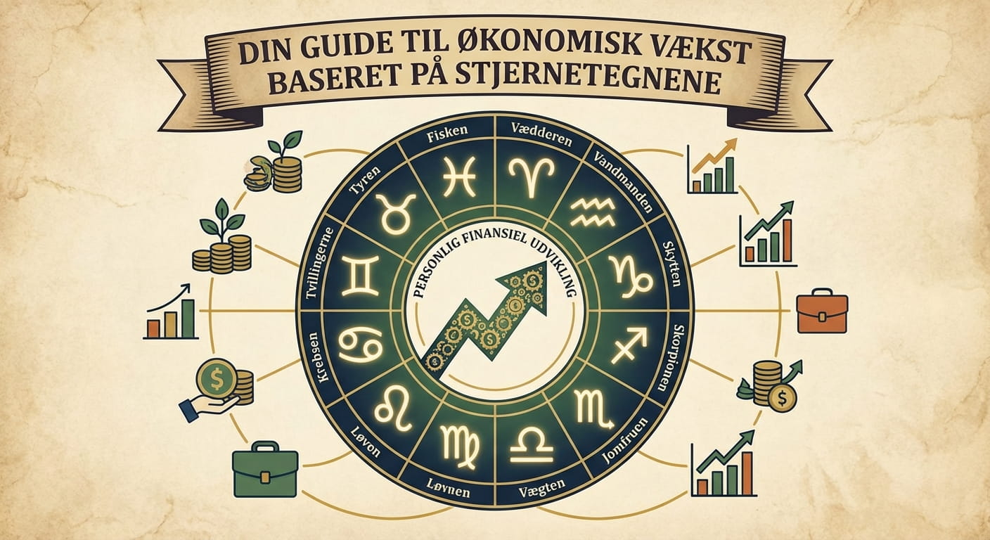 Økonomisk horoskop 2026 – stjernetegn og penge
